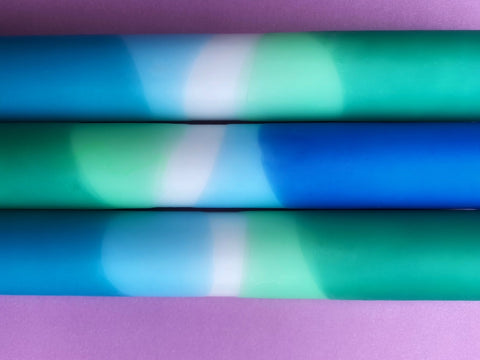 Ocean Blues - Dip Dye Dinner Candle Trio - Sprouts of Bristol