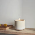 Orange Blossom Candle in Cream Garden Path Ceramic Pot - Sprouts of Bristol