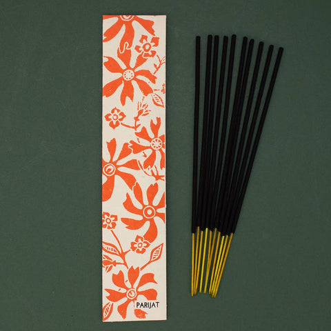 Parijat (Night-flowering Jasmine) Fairtrade Incense - Sweet, Floral and Fruity - Sprouts of Bristol
