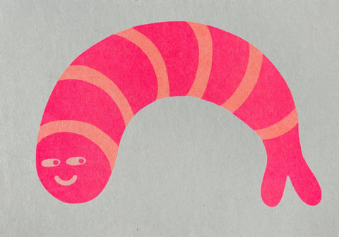 Prawn Riso Greetings Card - Sprouts of Bristol