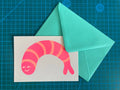 Prawn Riso Greetings Card - Sprouts of Bristol