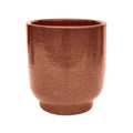 Reactive Glaze Burnt Orange Planter - Sprouts of Bristol