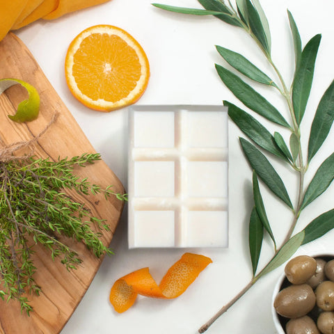 Renaissance Man Wax Melt Bar | Orange. Thyme. Olive Leaf - Sprouts of Bristol
