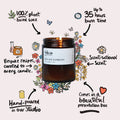 Sicilian Sunbeam Natural-Wax Candle | Neroli. Mandarin. Basil. - Sprouts of Bristol