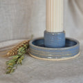 Sky Blue Ceramic Candlestick Holder - Sprouts of Bristol