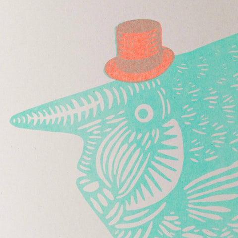 SoFishticated Riso Art Print - Sprouts of Bristol