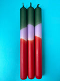 TERRACOTTA COMFORT Dip Dye Dinner Candles Trio - Sprouts of Bristol