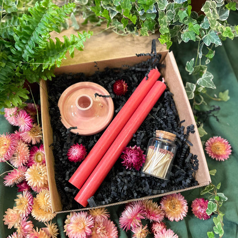 The Ceramic Candle Holder Gift Set - Choose your own colours! - Sprouts of Bristol