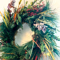 The 'Hot Toddy' Fresh Foliage Christmas Wreath - Sprouts of Bristol