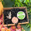 The Nature Lover Mini Gift Set - Wooden Keyring and Wildflower Seeds - Choose your own! - Sprouts of Bristol