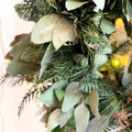 The 'Sidecar' Fresh Foliage Christmas Wreath - Sprouts of Bristol