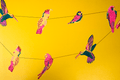Tropical Birds Sewn Garland - Sprouts of Bristol