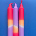 Tutti Frutti - Dip Dye Dinner Candle Trio - Sprouts of Bristol