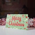 Typographic Merry Christmas Card - Sprouts of Bristol