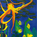 Under the Sea Risograph Print - Sprouts of Bristol