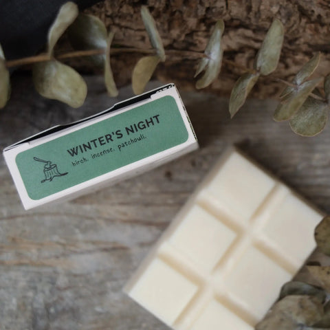 Winter's Night Wax Melt Bar | Birch. Incense. Patchouli - Sprouts of Bristol