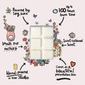 Woodland Glow Wax Melt Bar | Vanilla. Warm Spices. Vetiver - Sprouts of Bristol